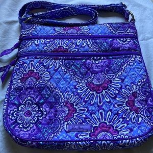 Vera Bradley Triple Zip Hipster